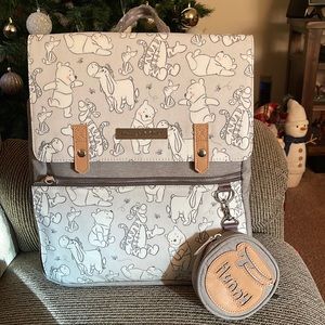 NWT Petunia Pickle Bottom Meta Backpack Disney Pooh